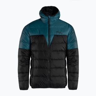 Пуховик чоловічий Jack Wolfskin Dna Tundra Down Hoody чорно-блакитний 1206612_4133_006