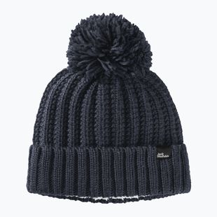 Шапка зимова жіноча Jack Wolfskin Highloft Knit night blue
