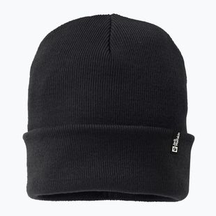 Шапка зимова Jack Wolfskin Rib black