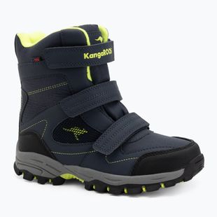 Черевики зимові дитячі KangaROOS K-Robi KTX dark navy/lime