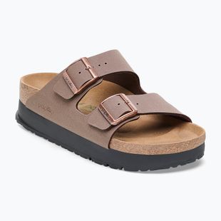 Шльопанці BIRKENSTOCK Arizona Flex Platform Birko-Flor mocca