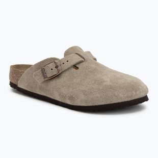 BIRKENSTOCK Boston Kids Вузькі шльопанці сіро-коричневого кольору