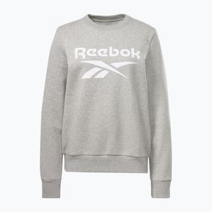Жіночий світшот Reebok Identity Big Logo Fleece Crew середній сірий верес