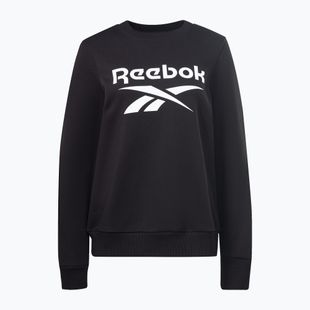 Жіночий флісовий екіпаж Reebok Identity з великим логотипом чорний