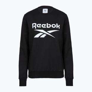 Жіночий флісовий екіпаж Reebok Identity з великим логотипом чорний