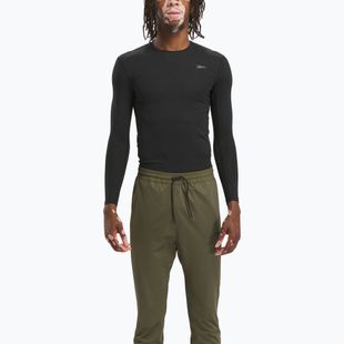 Чоловічий компресійний лонгслив Reebok чорний