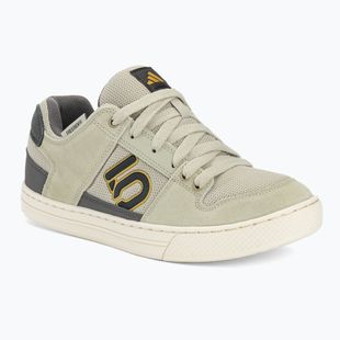 Кросівки велосипедні на платформі чоловічі adidas FIVE TEN Freerider putty grey/carbon/oat