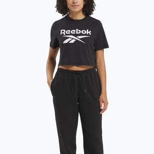 Футболка жіноча Reebok Identity Big Logo Crop Tee black