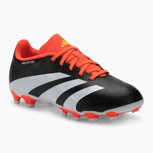 Кросівки футбольні дитячі adidas Predator League MG core black/cloud white/solar red