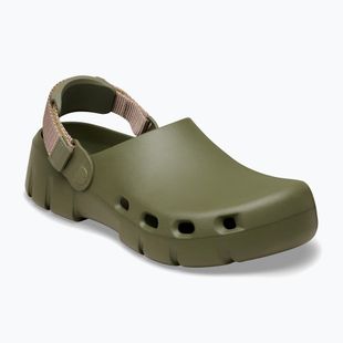 Шльопанці BIRKENSTOCK Birki Flow TEX EVA Regular хакі/gray taupe