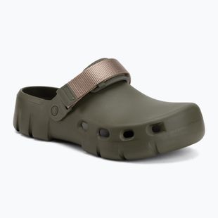 Шльопанці BIRKENSTOCK Birki Flow TEX EVA Regular хакі/gray taupe
