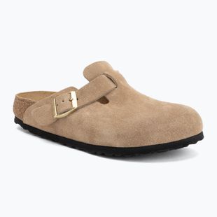 Шльопанці BIRKENSTOCK Boston Suede Leather sandcastle