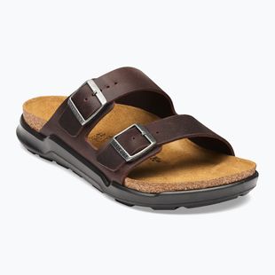 Шльопанці чоловічі BIRKENSTOCK Arizona Crosstown Oiled Leather Regular habana/black