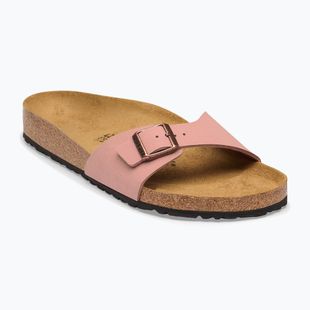 Жіночі шльопанці BIRKENSTOCK Madrid Birkibuc Narrow рожевий глина