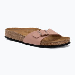 Жіночі шльопанці BIRKENSTOCK Madrid Birkibuc Narrow рожевий глина