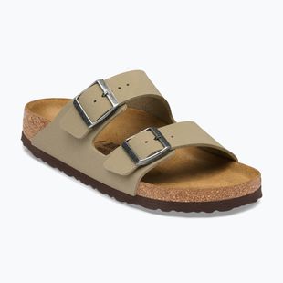 Шльопанці BIRKENSTOCK Arizona Birko-Flor faded khaki/dark brown os