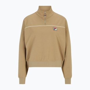 Кофта жіноча FILA Liebau Aop Half Zip cornstalk pepita aop