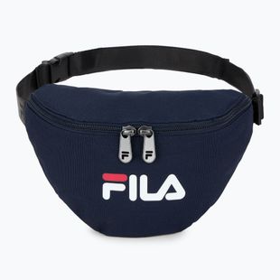 Сумка-бананка FILA Fortaleza Small Street Waist Bag Big Logo black iris