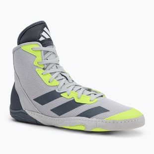 Кросівки боксерські чоловічі adidas Adizero team light grey/ team onix/ team sollar yellow 2