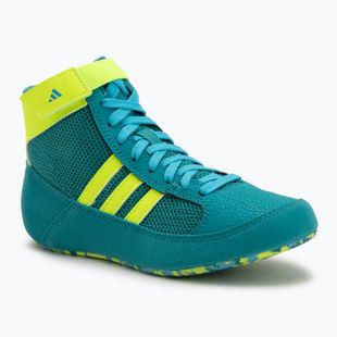 Борцівки дитячі adidas Havoc purple team/lucid lemon/signal cyan