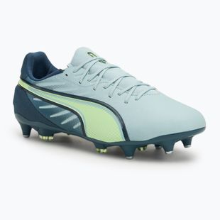 Кросівки футбольні чоловічі PUMA King Match MxSG frosted dew/fizzy apple