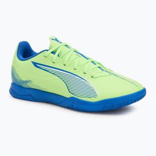 Кросівки футбольні PUMA Ultra 5 Play IT fizzy apple/puma white