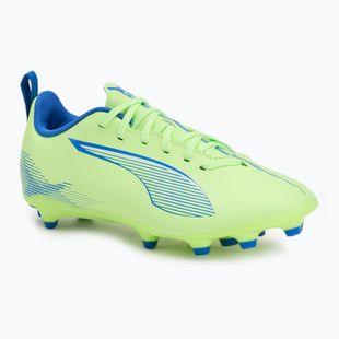 Кросівки футбольні дитячі PUMA Ultra 5 Play FG/AG Jr fizzy apple/puma white