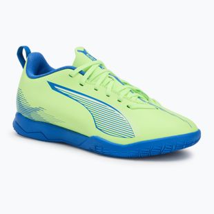 Кросівки футбольні дитячі PUMA Ultra 5 Play IT Jr fizzy apple/puma white