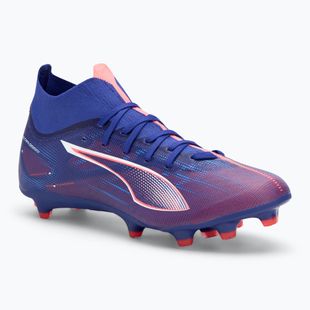 Кросівки футбольні PUMA Ultra 5 Match+ FG/AG lapis lazuli/puma white/sunset gloe