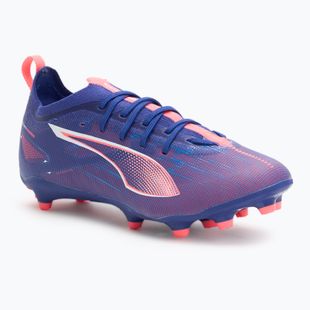Кросівки футбольні дитячі PUMA Ultra 5 Pro FG/AG Jr lapis lazuli/puma white/sunset glow