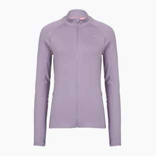 Кофта для бігу жіноча PUMA Run For Her Ribbed Full Zip pale plum
