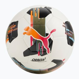 М'яч футбольний PUMA Orbita 5 TB Hardground puma white/multicolor розмір 5