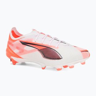 Кросівки футбольні чоловічі PUMA Ultra 5 Ultimate FG puma white/puma black/glowing red