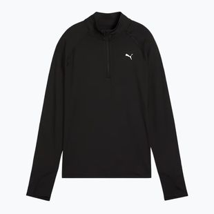 Кофта для бігу жіноча PUMA Run Velocity Cloudspun 1/4 Zip puma black