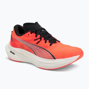 Кросівки для бігу чоловічі PUMA Deviate Nitro 3 glowing red/pumaa black