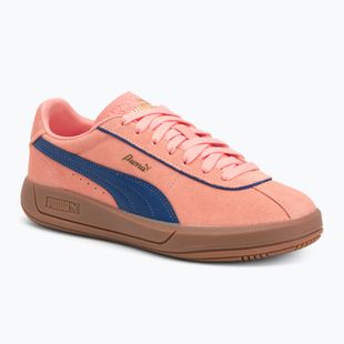 Кросівки жіночі PUMA Club Klassika Suede pink fruit/blazing blue/puma gold