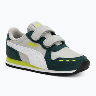 Кросівки дитячі PUMA Cabana Racer SL 20 V Inf coollightgray/pumawhite/darkmyrtle/limesmash
