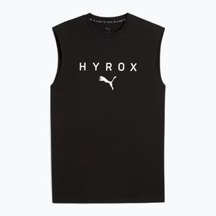 Чоловіча тренувальна майка PUMA x HYROX Cutoff Tank чорна
