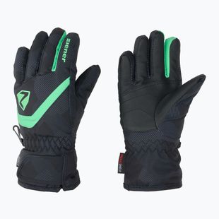 Рукавиці гірськолижні дитячі ZIENER Loriko AS gray ink camo