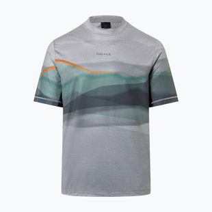 Чоловіча термоактивна лонгслівка BOGNER FIRE+ICE Balduin2 1/4 Zip liquid silver