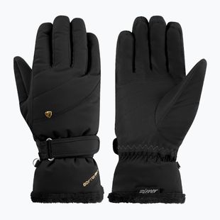 Рукавиці лижні жіночі ZIENER Keaka-Z Aquashield PR black/gold art.