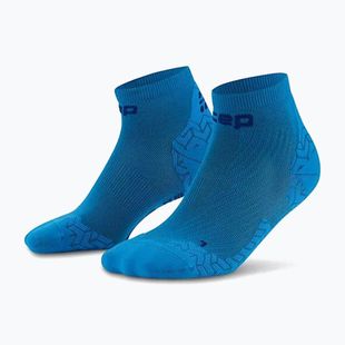 Шкарпетки компресійні чоловічі CEP Ultralight Low Cut 4.0 blue