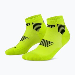 Шкарпетки компресійні жіночі CEP Run Low Cut 5.0 lime/black