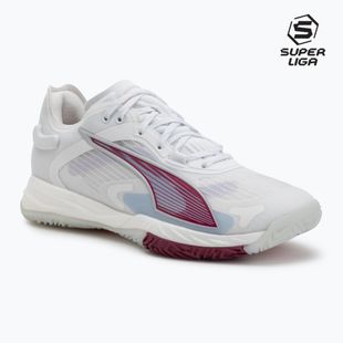 Кросівки жіночі PUMA Accelerate NITRO SQD 4 puma white/berry/lilaccrush/hautetropic/heatfire