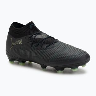 Кросівки футбольні чоловічі PUMA Future 8 Ultimate FG puma black/fizzy light/green terrain