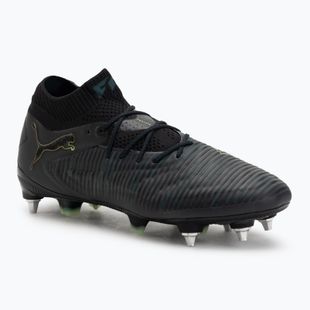 Кросівки футбольні чоловічі PUMA Future 8 Ultimate MxSG puma black/fizzy light/green terrain