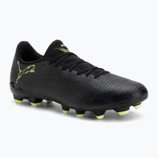Кросівки футбольні чоловічі PUMA Future 8 Play FG/AG puma black/fizzy light/green terrain