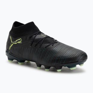 Кросівки футбольні чоловічі PUMA Future 8 Pro FG/AG puma black/fizzy light/green terrain