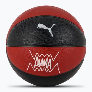 PUMA teamJAWS Баскетбольний м'яч пума червоний / пума чорний, розмір 6