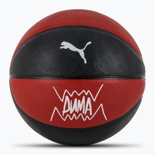 PUMA teamJAWS Баскетбольний м'яч пума червоний / пума чорний, розмір 7